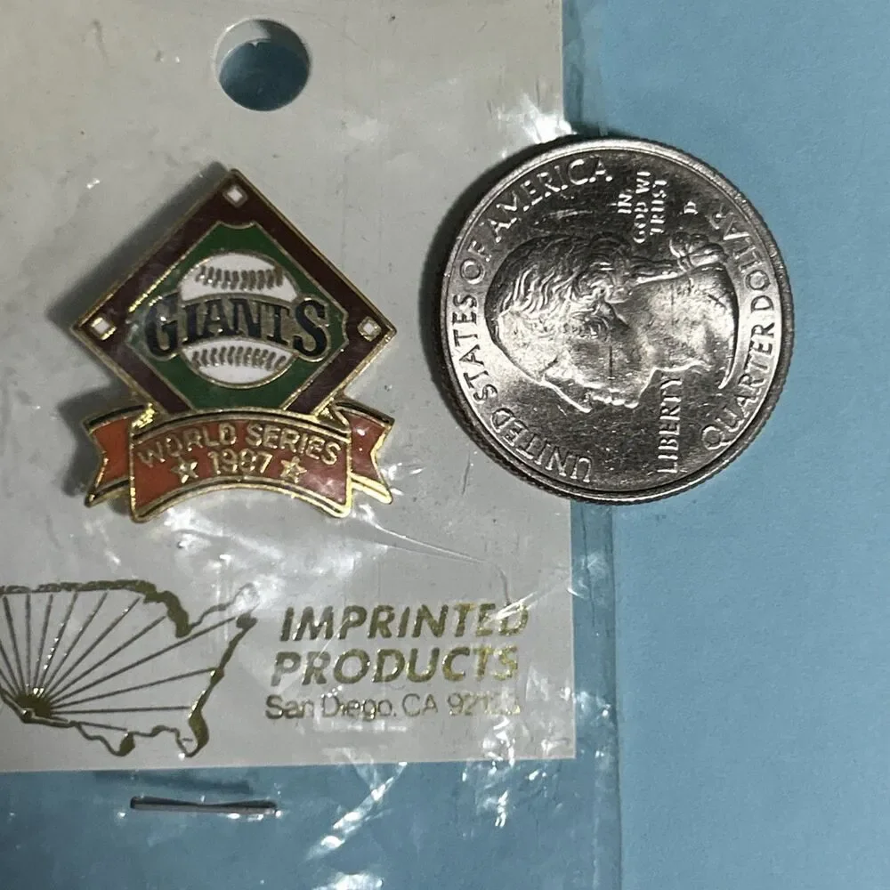 1987 San Francisco Giants Phantom World Series Pin -New Imprinted Products
